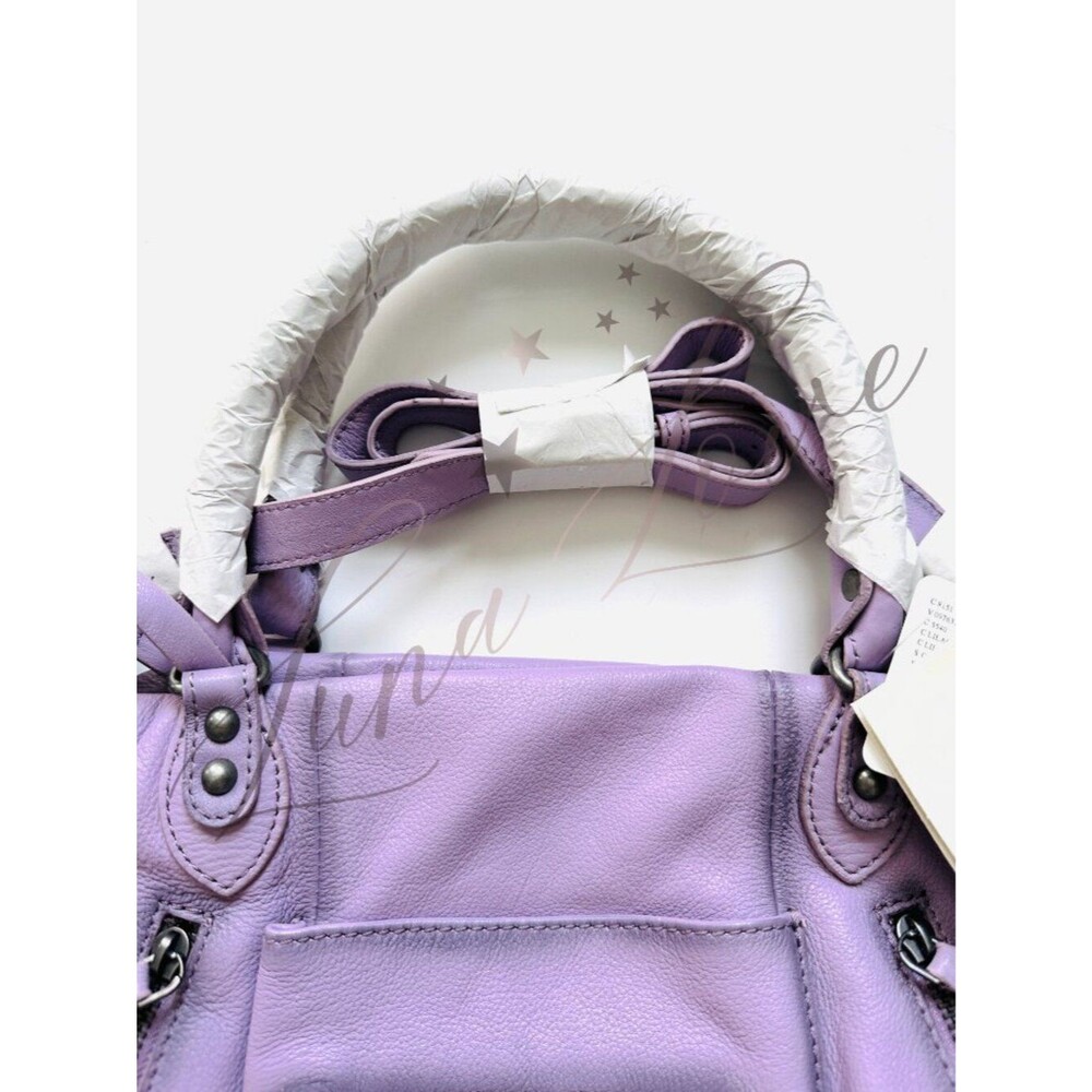 FREE PEOPLE We The Free Baby Emerson Tote Bag In Lilac / Purple NWT 🔥 - Picture 3 of 13
